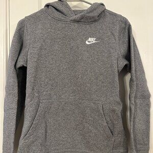 Youth Unisex Gray Nike Hoodie
